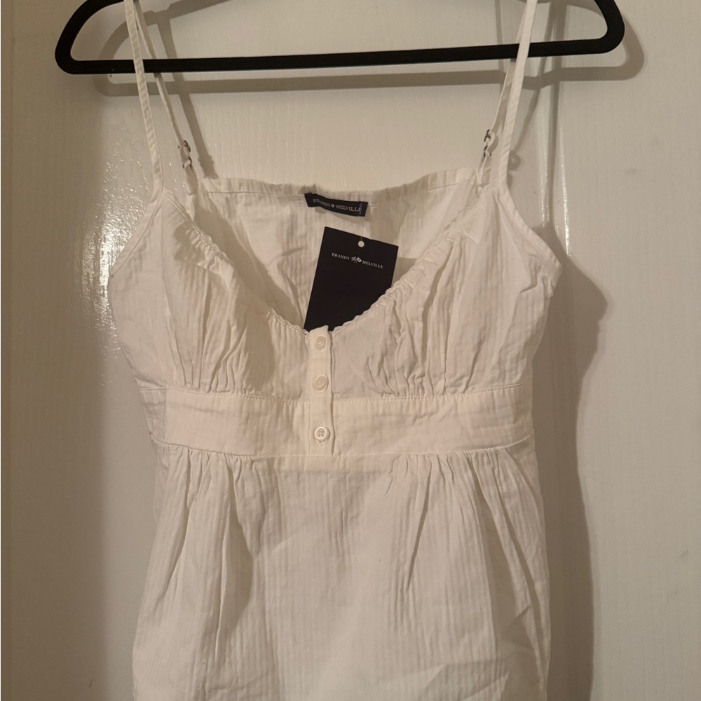 Brandy Melville White Camisole Top